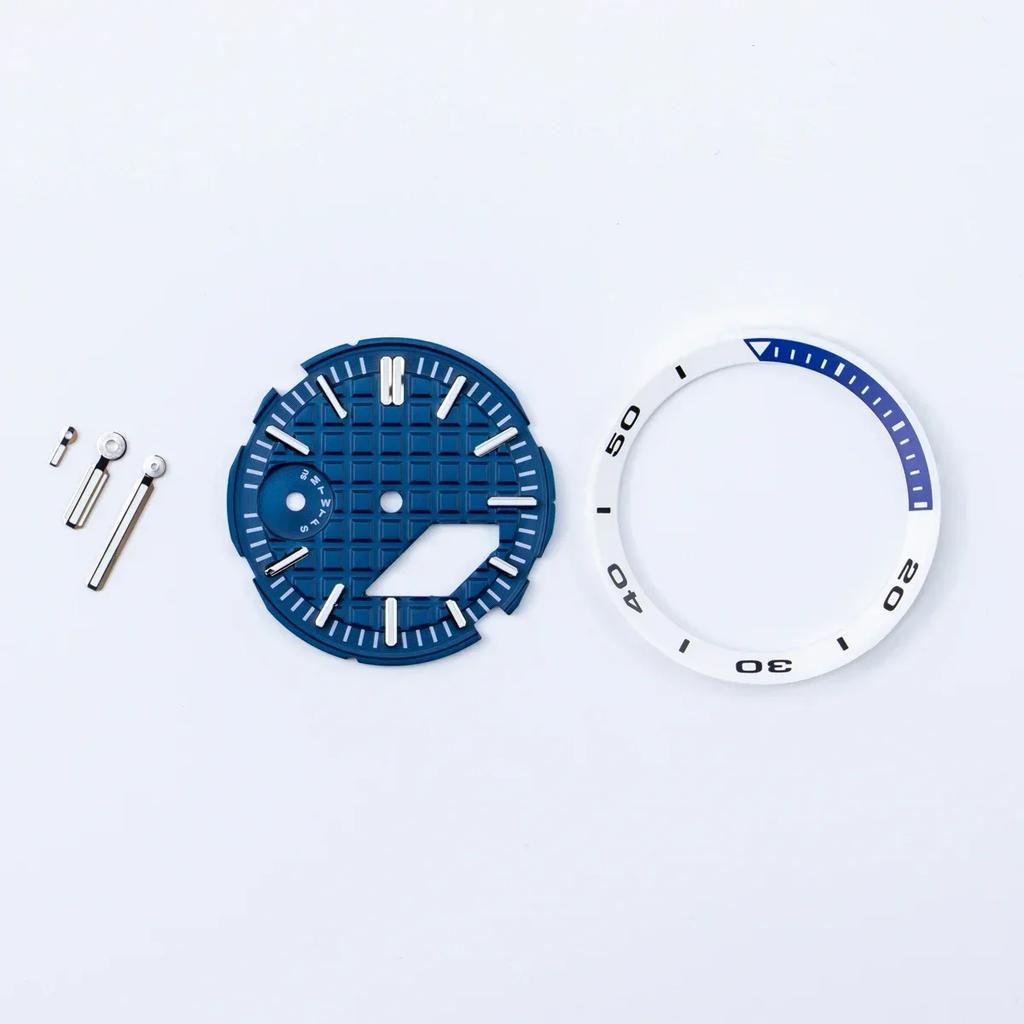 Modified Dial for Farmhouse Oak Offshore Style Dial GA2100 Needle Nail Scale Inner Shadow Circle Dial Trendy Dial Accessories