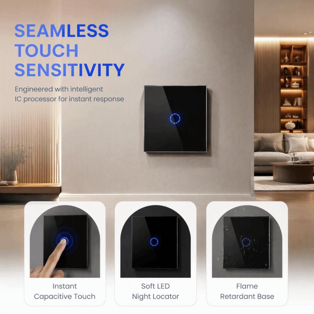 Intelligence Touch Sensor Switch Touch Control Smart Switch Touch Panel Switch Home Wall