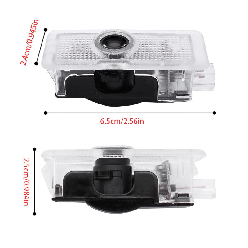 AAVN1 2Pc Car Door Projector Laser Lamp Car Door Welcome Light For Mercedes Benz C117 W117 E Couple C207 A207 C205 2015-2020 A205 W218