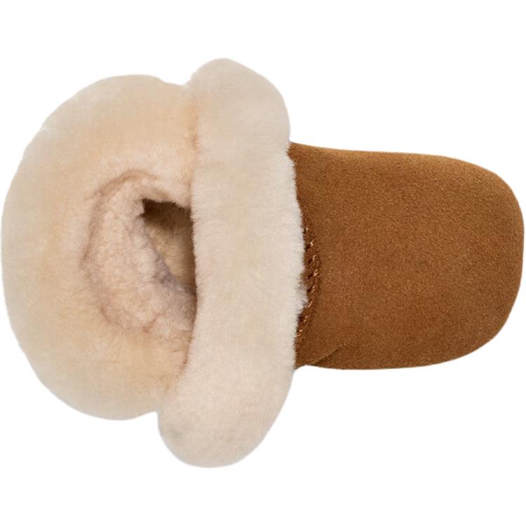 UGG Pre Walker Comfortable Versatile Non-Slip Wear-Resistant Low-Top Walking Shoes Baby shoes Brown 1103501I-CHE