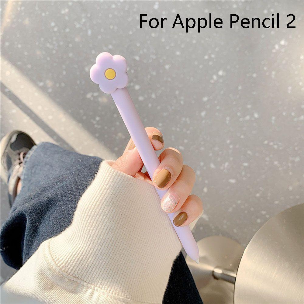 Cute Cat Claw For Apple Pencil 2/1 Case For iPad Tablet Touch Pen Stylus Cartoon Protective Sleeve Cover Flower Pencil Cases