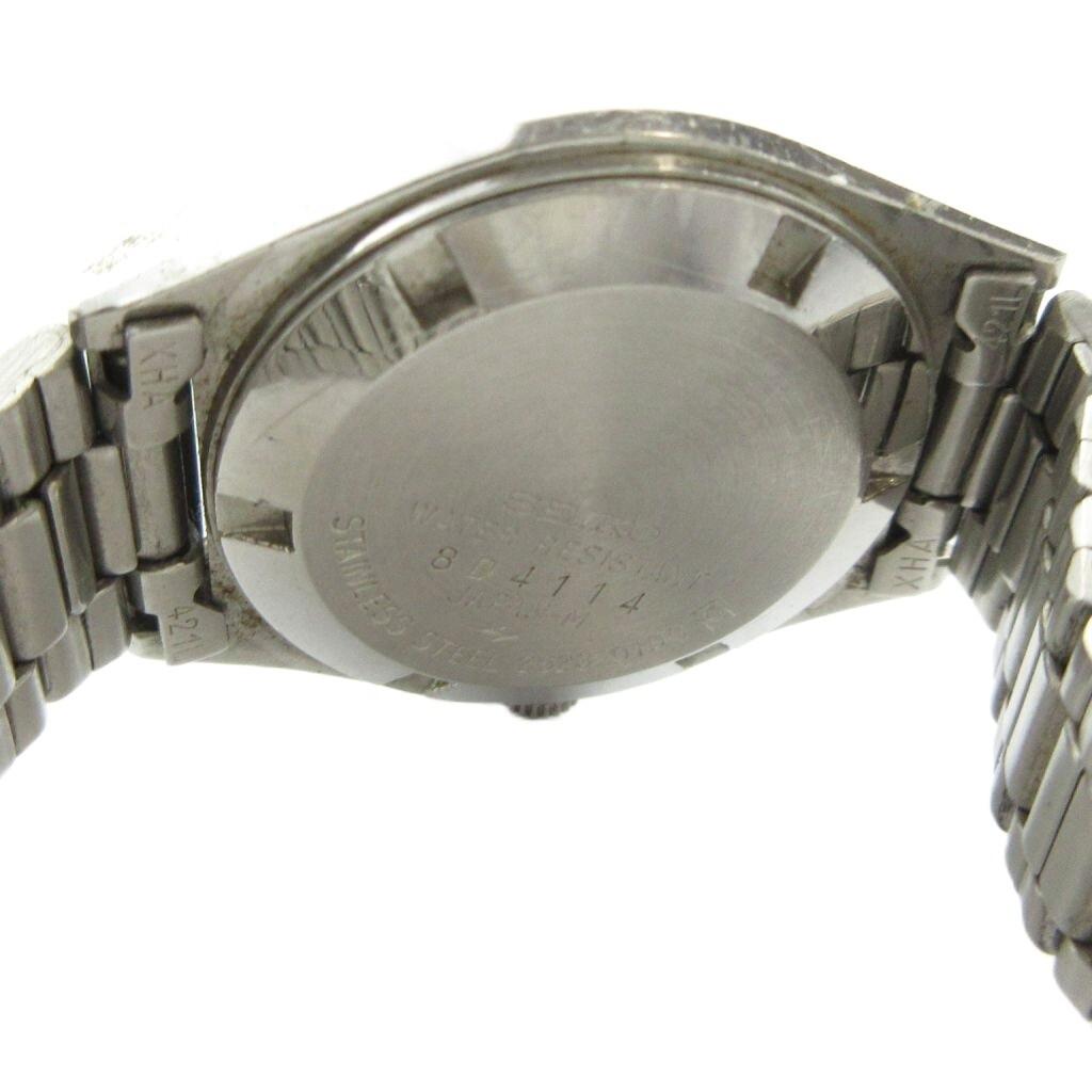 Seiko SEIKO with Silver Color Ladies 2623-0100 Wristwatch, Quartz, Calendar, Logo, GY18 /MQ,