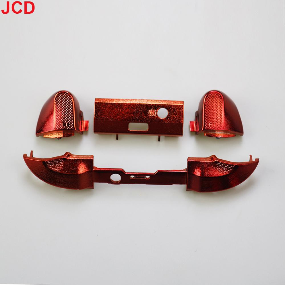 JCD1set For Xbox Series X S XSX XSS Controller Electroplated  RB LB Bumper RT LT Trigger Button Middle Bar Holder Repair Parts