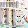 Cute A5 Animal Loose-Leaf Notebook with Detachable Metal Rings - Instagram-Worthy for Students