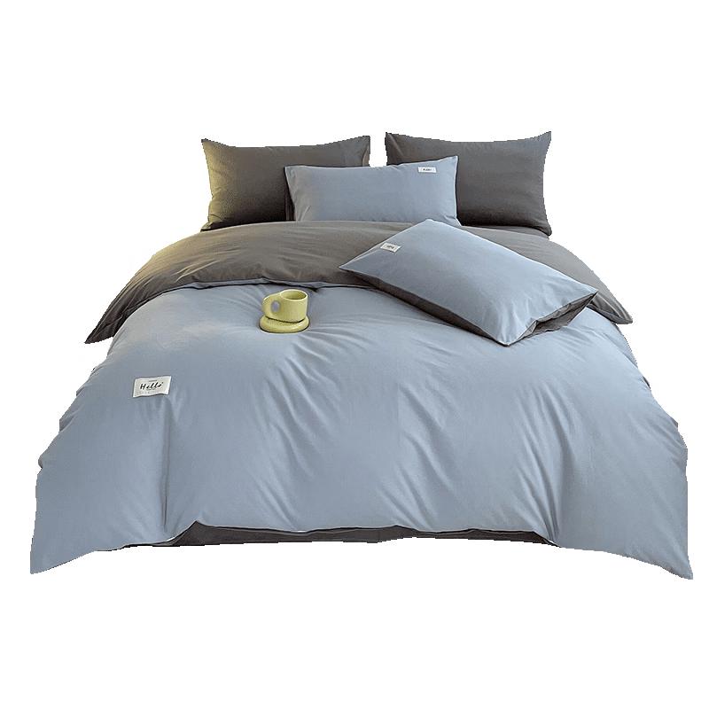 Hongdou Pure Cotton 3-Piece Student Bedding Set