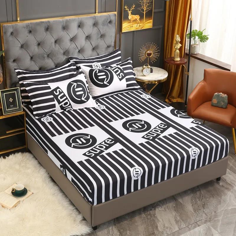 

Цельный нескользящий износостойкий хлопковый наматрасник для двойной спальни, 2,0 м 120x200cm