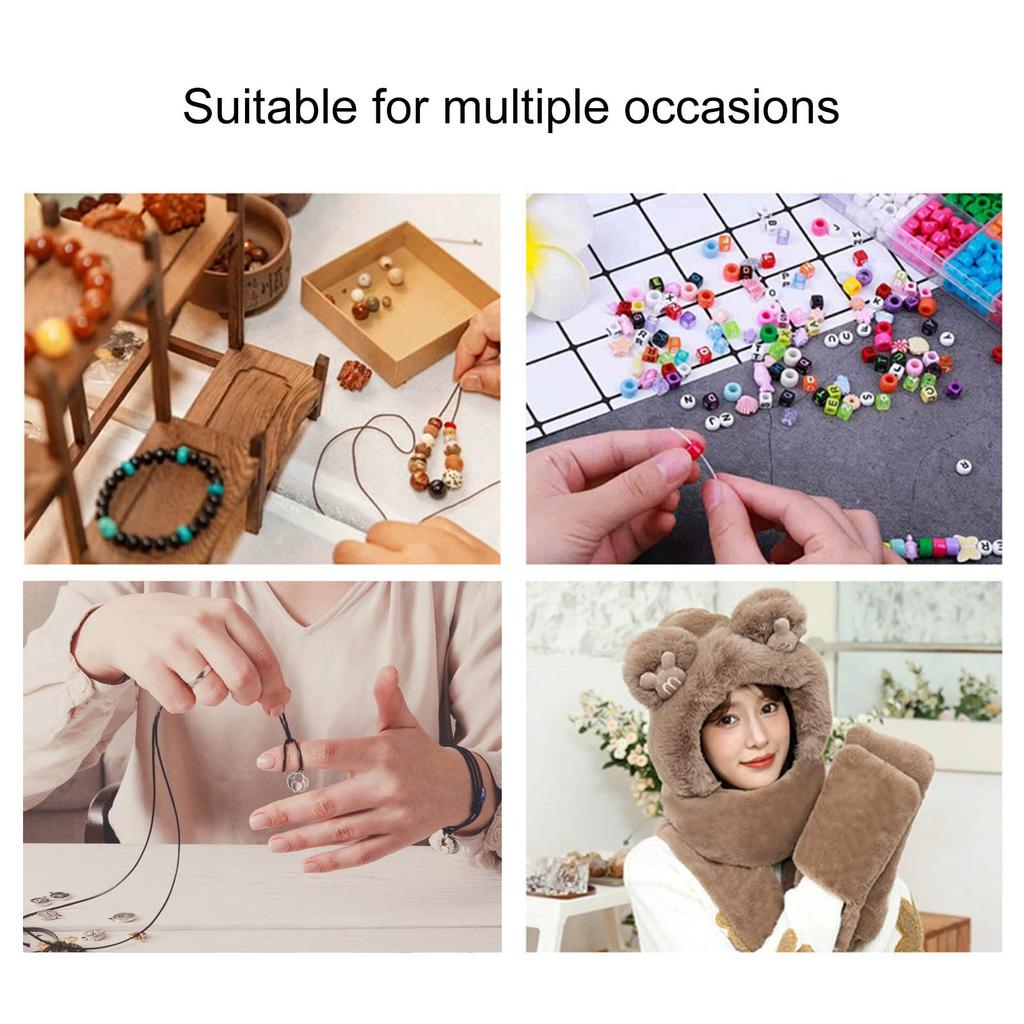 Elastic Cords Metallic Stretch Cords Gold Elastic String Braiding Rope for Craft Gift Wrapping Christmas Jewelry Making