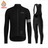 2026 Winter Fleece Riding Suit Set Clothes Roupa Ciclismo Masculino Long Sleeve Cycling Jersey Men Culotte Ciclismo Cycling