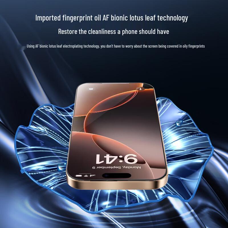 Tempered Glass Screen Protector for iPhone 16 Pro Max