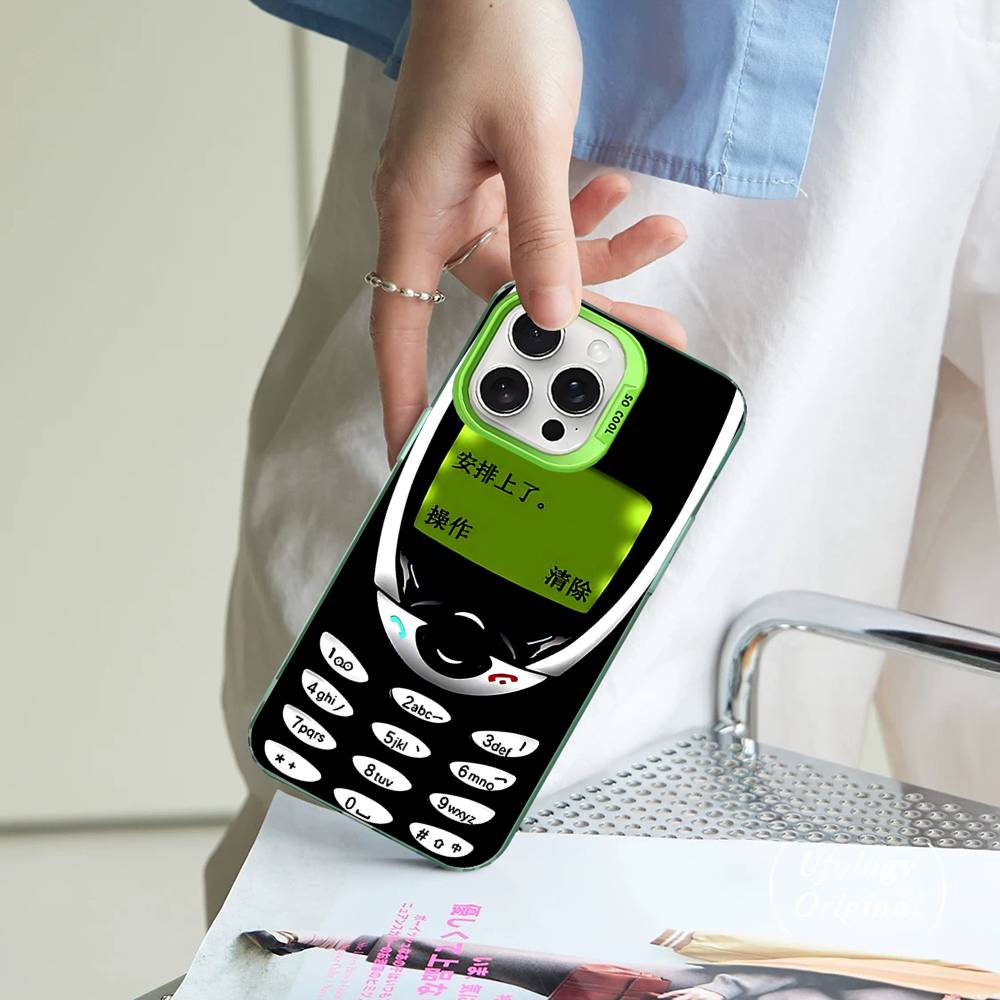 Cool-N-Nokiaes Phone Case For IPhone 17 16 15 14 13 12 11 Pro Max Color Black Matte Cover