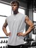 Camiseta sin mangas de malla transpirable de secado rápido para tallas grandes – Verano, para entrenar, informal, cuello redondo