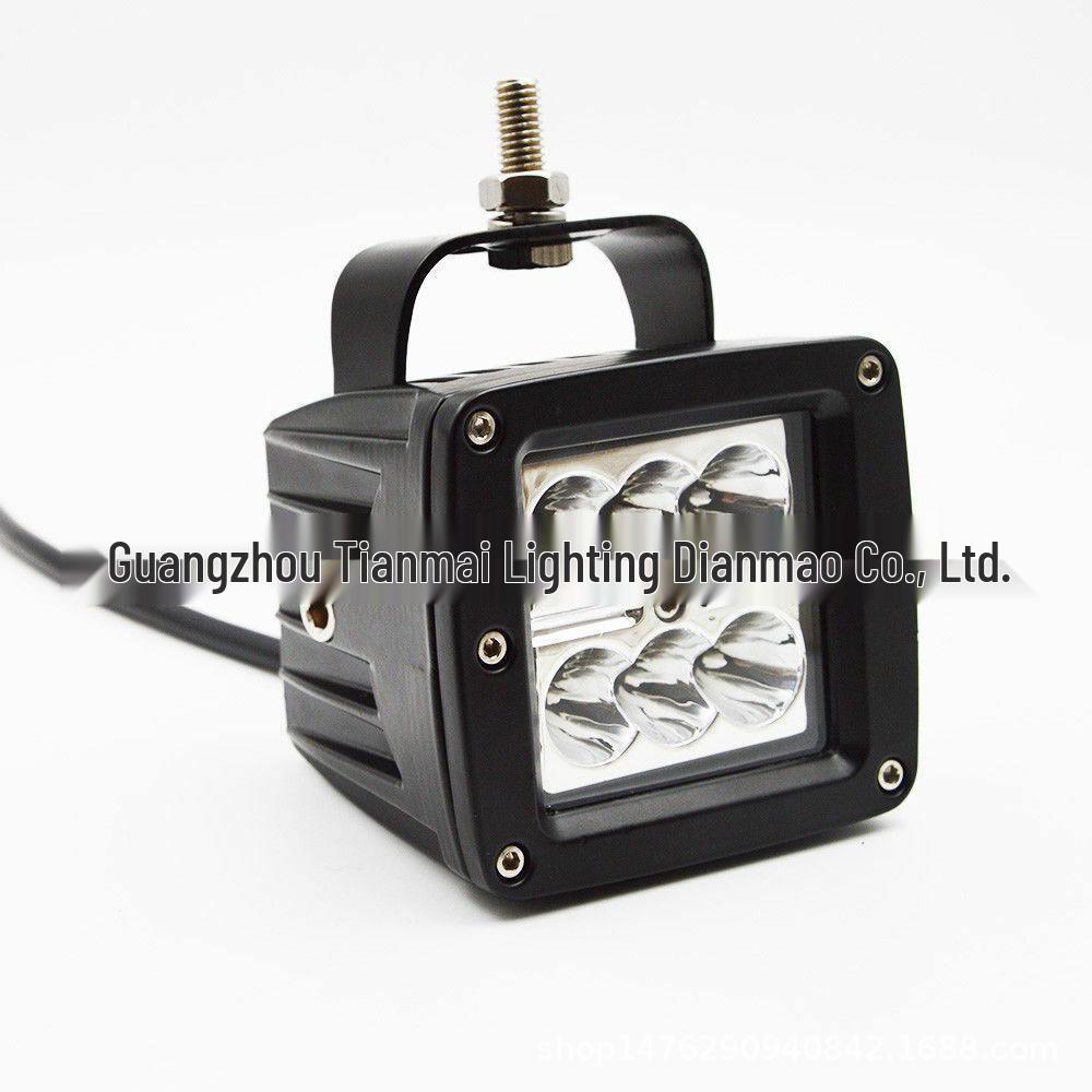 18W Universal 6-LED Off-road Motorcycle & Car Rear Bumper/Reversing Auxiliary Light