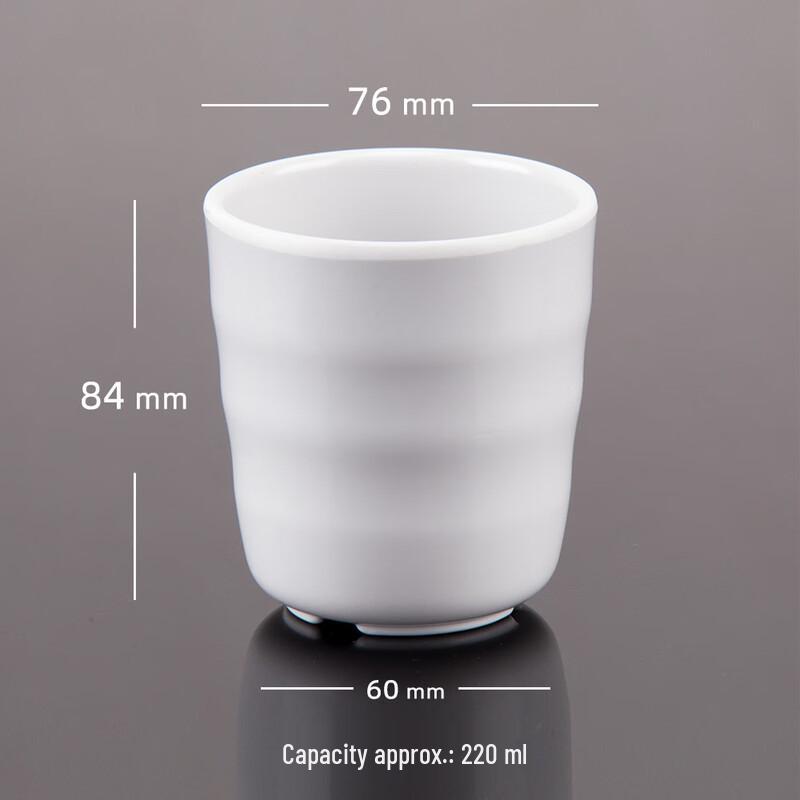 Bingyue Commercial Melamine Plastic Beverage Cups 10 Count