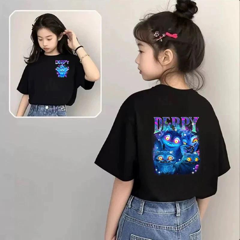 

Cartoon T-shirt Harajuku Cool Children s T-shirt Summer Top Boys Baby Girls Boys Clothes 140
