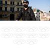 10Pcs Mask Brace Antifog Food Grade Silicone Freely Foldable Reusable Mask Support Frame for Outdoor   School