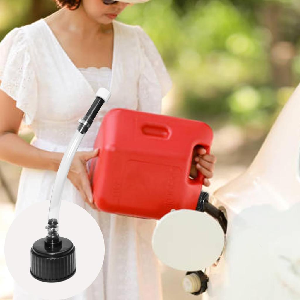 5 Pieces Fuel Filler Jug Hose Racing Fuels Replacement CapLC2 fuel jug hose Gas Can Cap Racing Fuels Replacement Cap 5 Gallon Gas Jug for Fuel