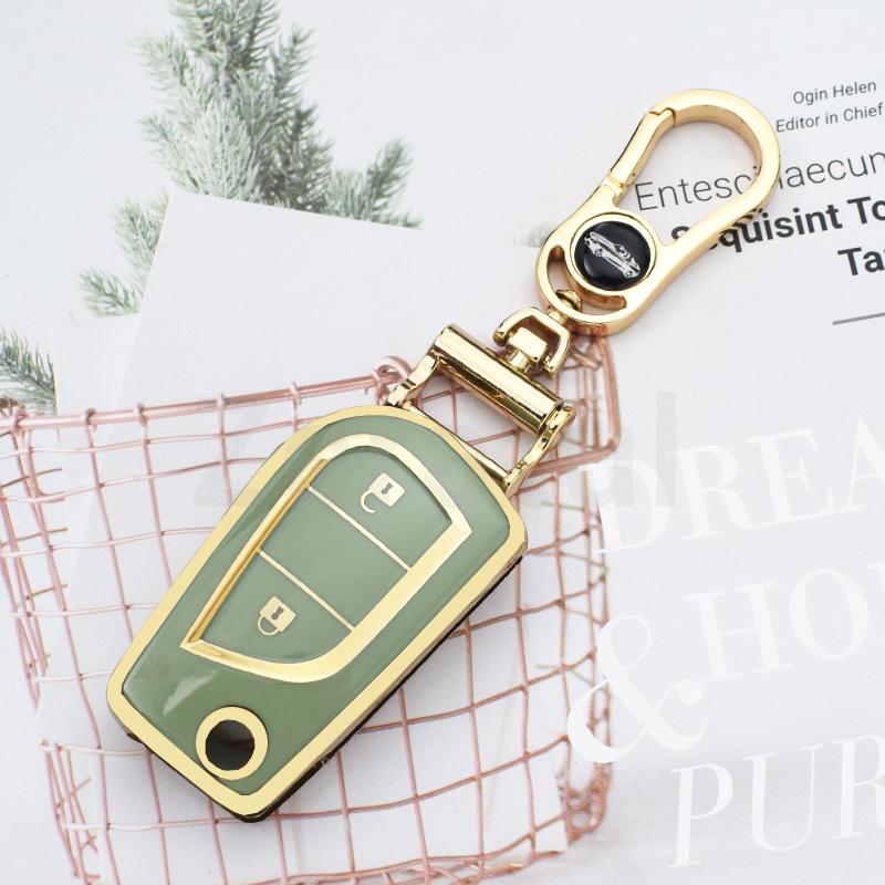 Tpu Car Key Cover Case Shell Fob For Toyota Auris Corolla Avensis Verso Yaris Aygo Scion Tc Im Camry Rav4 Forturner Hilux