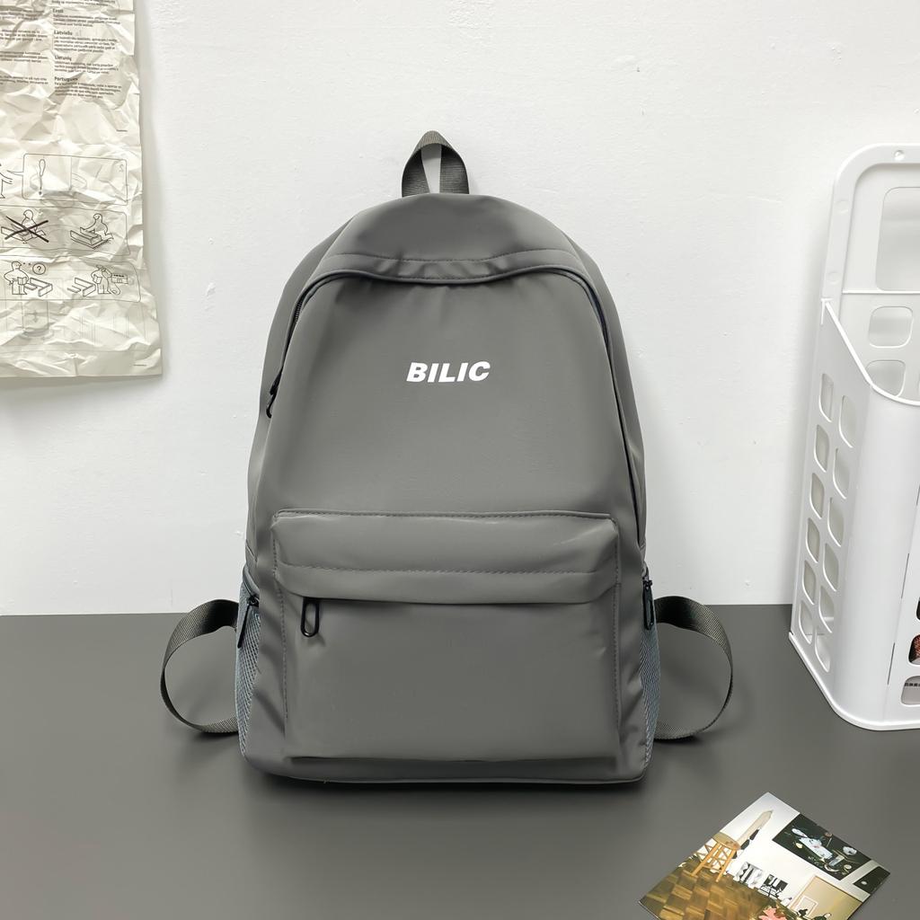 School Bag Men's New Large-capacity Backpack Female High School Student College Student Casual Backpack Bag Bag Advanced Fashion