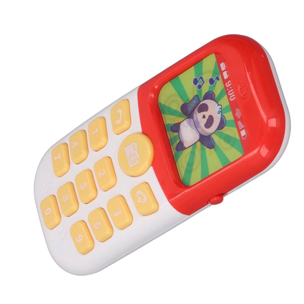 Kids Phone Toy Cartoon Animals Light Music Effect Simulation Mobile Phone Early Learning