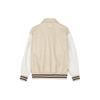 MLB SS24 New York Yankees Color Block Logo Button Jacket Unisex Jacket Beige 3AJPM0241-50SAL