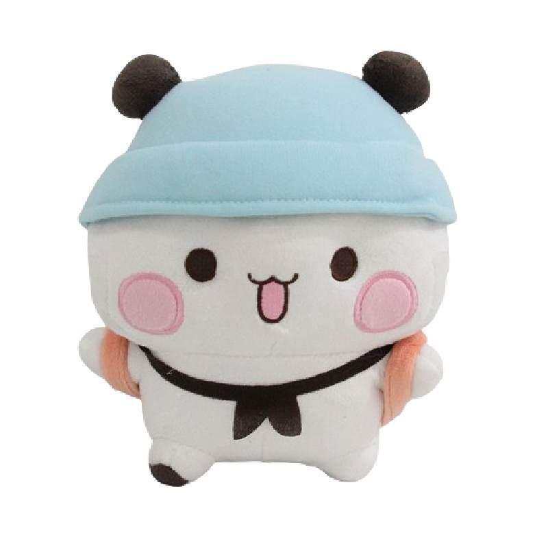 Adorable Panda Expression Plush Toy Stuffed Animal Cute Cartoon Pillow Gift