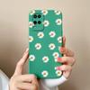 Case For Oppo A54 A54S Candy Painted Flower Cover For Oppo A 54 4G Soft Upgrade Liquid Silicone Full Protection Back Cover Funda
