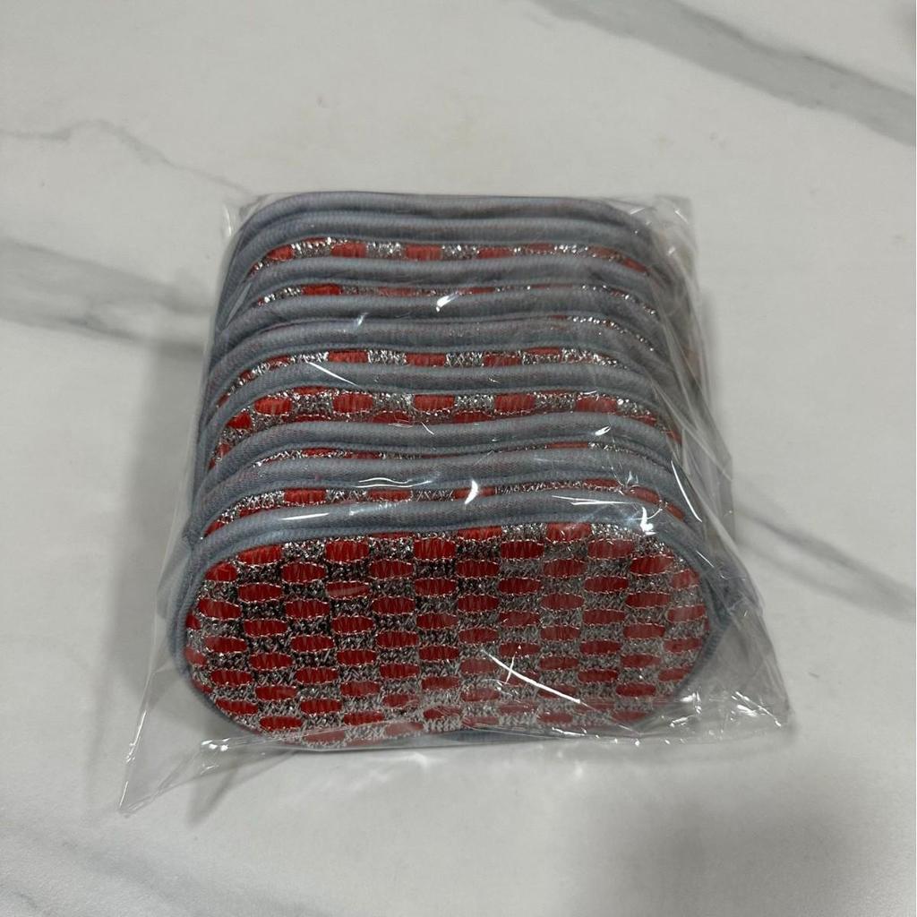 Double-Sided Non-Stick Scouring Pad & Dishwashing Sponge Brush