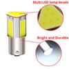 1 x weiße COB-LED mit zwei Kontakten, 1157 bay15d p21/5 W, Auto-LED-Blinkerleuchte, 1156 ba15s p21w, automatische Bremsleuchte, 12 V, rote, gelbe Diode
