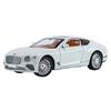 Diecast 1:24 Bentley Continental GT Alloy Model Car, High-Quality Collectible Decoration, White