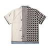 Maglietta Polo Stampata con Icona Scuro Uomo Estate Streetwear Camicie da Uomo Camicie Hawaiane Uomo