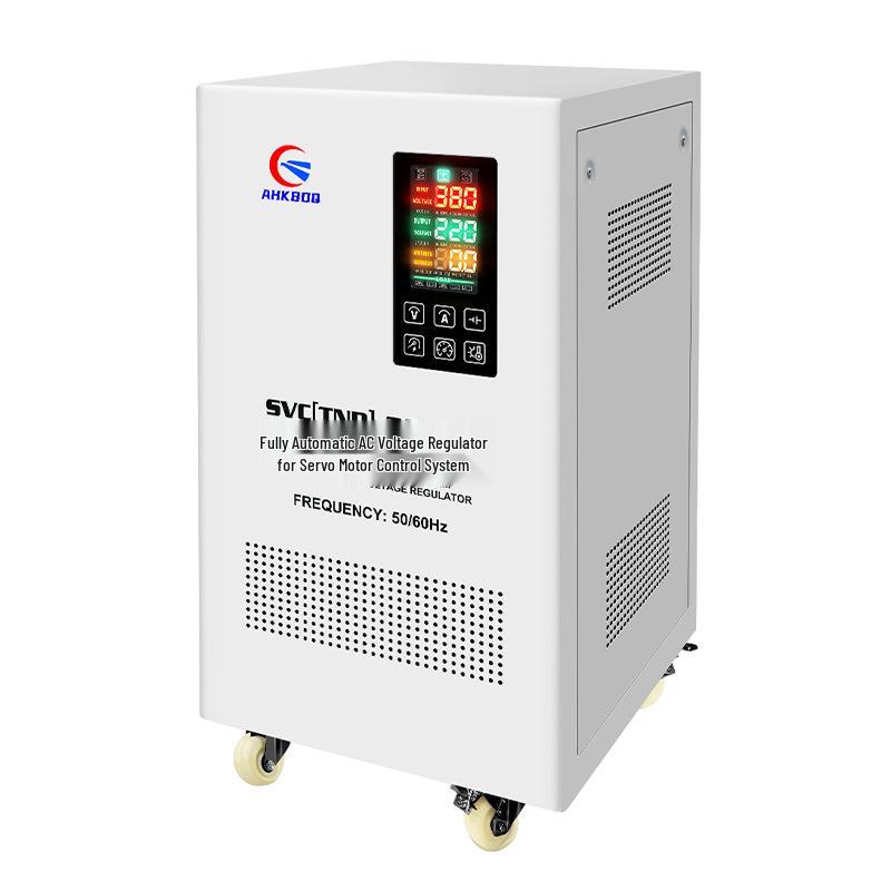 Fully Automatic High Precision Voltage Stabilizer 220V, 10/20/30kVA for Household and Industrial Use