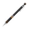 Zebra Druckbleistift Tect 2-way 0,5mm Schwarz Orange MA41-23-BKO mit kostenloser Shake-Funktionsumschaltung, Zeichenbleistift mit kostenlosem Shake-Mechanismus
