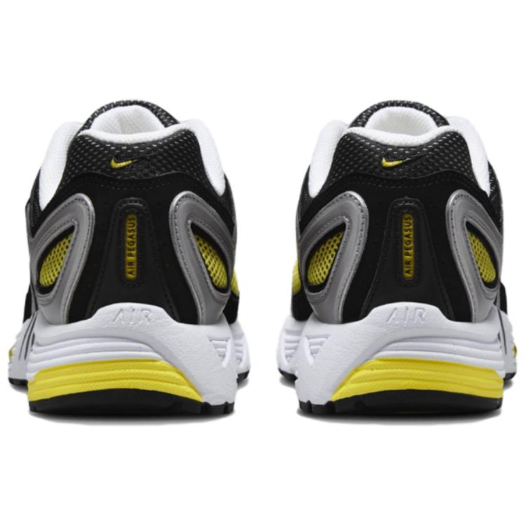 Nike Air Pegasus 2K5 Metallic Silver Black Opti Yellow Women Sneakers White HQ5718-100