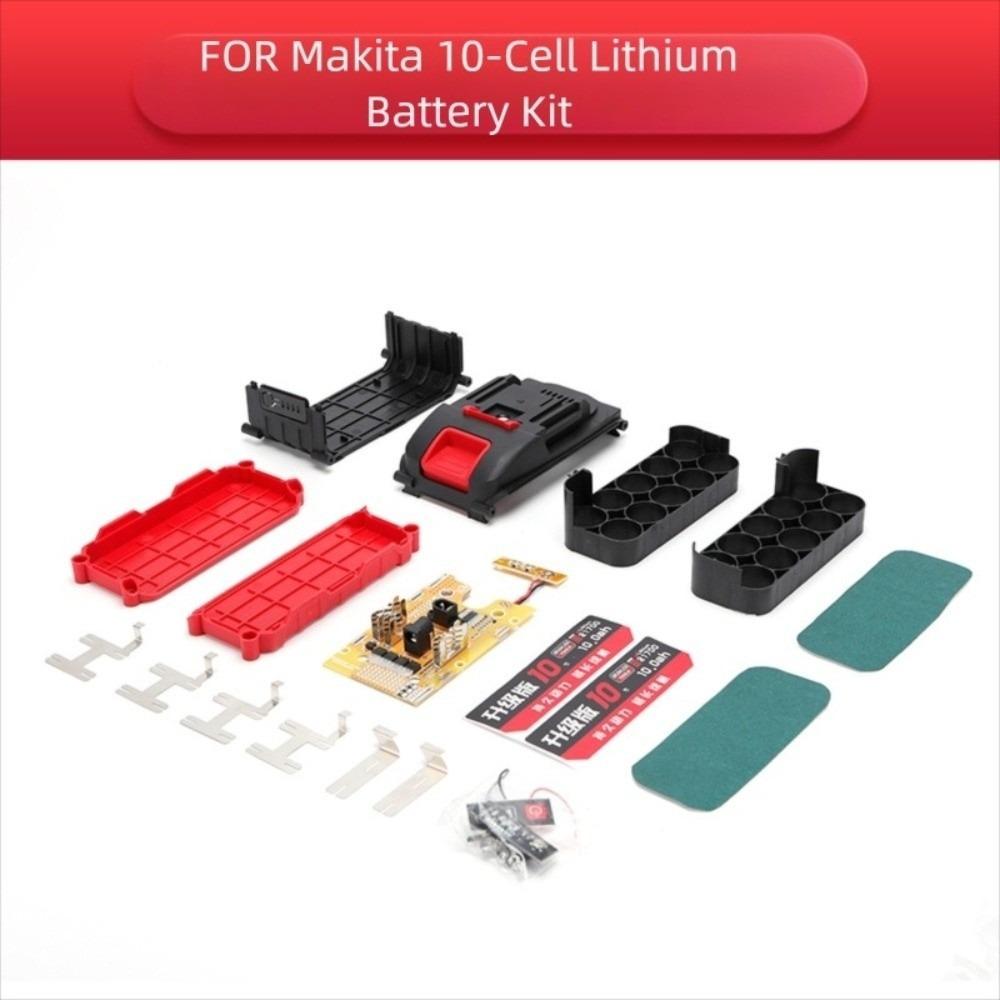 

Пластиковий Корпус для Акумуляторів Пластиковий Корпус 10 Комірок DIY Корпус для Акумуляторів 21700 15 Комірок DIY Оболонка Коробка Корпус для Літієвого Акумуляторного Пакунка