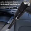 2 IN 1 autostofzuiger handheld auto draadloze mini draagbare stofzuiger voor auto thuis desktop toetsenbordreiniging