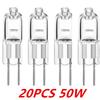 20 Stück/Set 5W 10W 20W 35W 50W Energie G4 12V Glühbirnen Innenbeleuchtung Licht JC Bi-Pin LED Kristallkugel Lampe 2900K Halogen Warmes Licht
