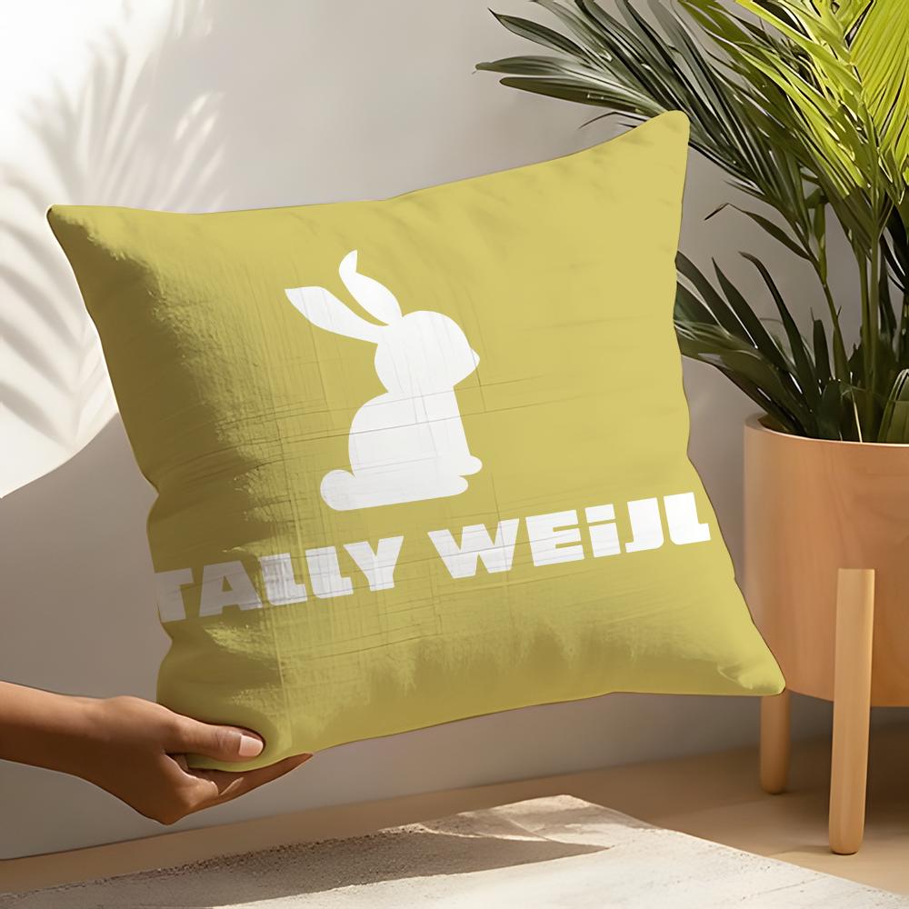 Fashionable clothing matching TTally Weijl Linen Cushion Covers For Decorative Sofa Home Pillows Case Car Chair Pillows Cases