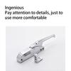 Zinc Alloy Fridge Door Handle Portable Detachable Replacement Kitchen Restaurant Refrigerator Oven Cabinet Pull Hardware
