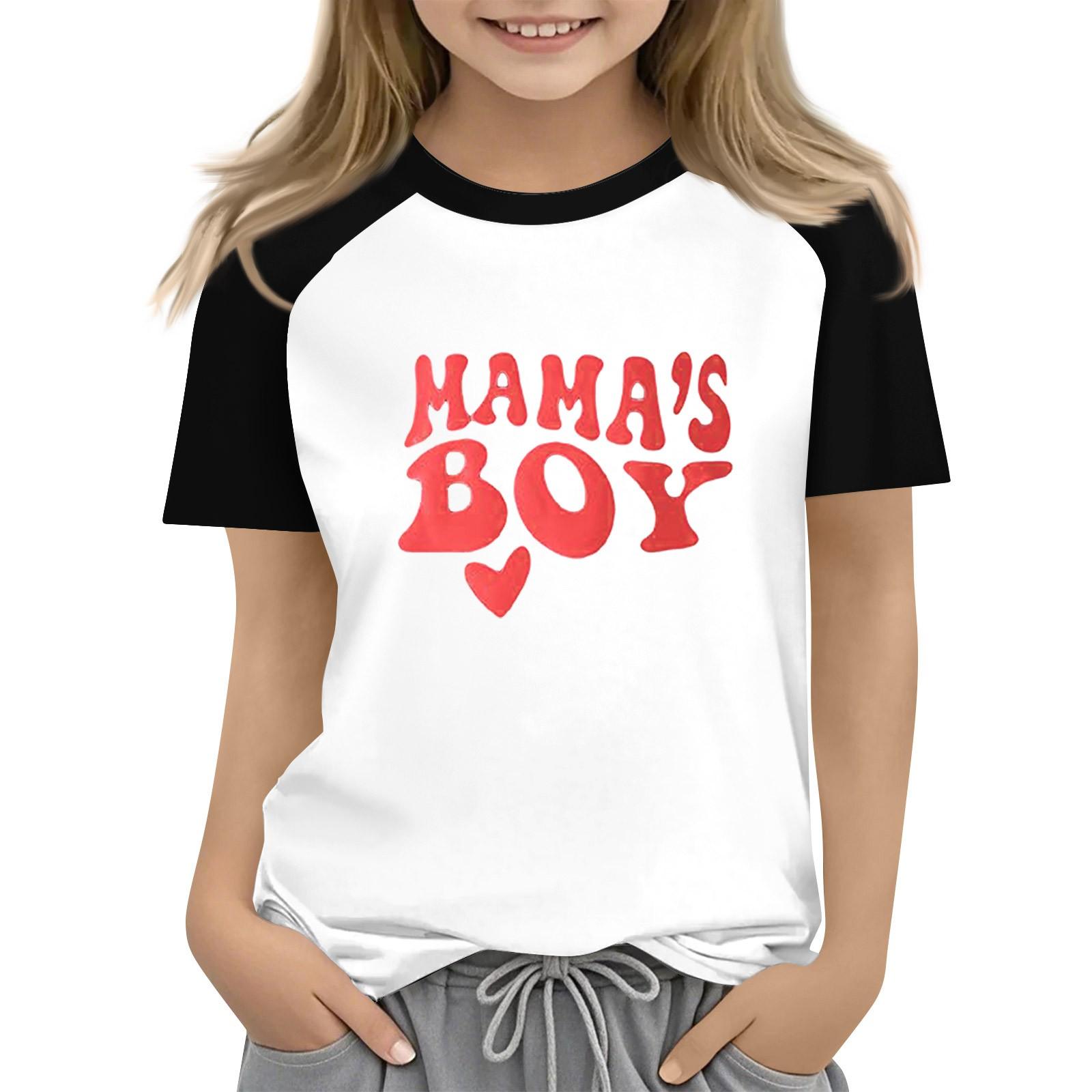 

Топы для девочек 4-16 лет с круглым вырезом и коротким рукавом, модные топы 120 белый