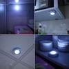 Mini Användbar Vägglampa Köksskåp Garderob Bil 3 LED Trådlös Push Touch Lampa