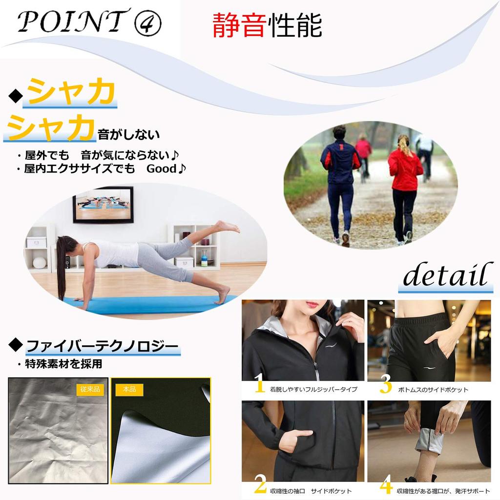 Smarty Pro Sauna Machine Heavy and Video Favoured by World Athletes Women's Suit, 3-Piece Set, Washable, Sweating, Running, Walking, Included,