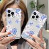 Flowers Phone Case For Xiaomi Redmi Note 14 13 12 Pro Plus 5G 12S 11 10 Redmi 13 12 14C 13C 12C Transparent Shockproof TPU Cover