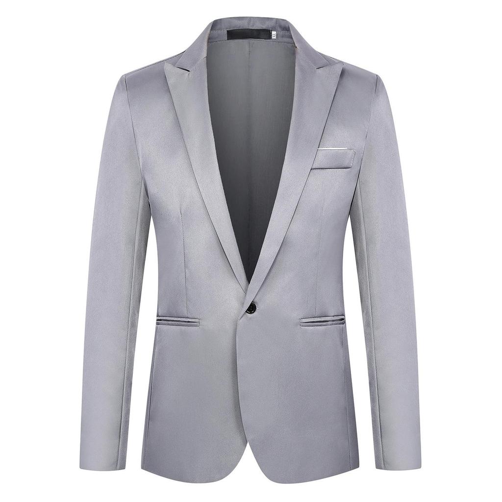 Mode Herren Business Casual Anzug Europäischer und Amerikanischer Slim-Fit Kleiner Blazer