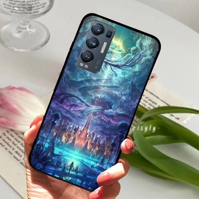 Pro pouzdro OPPO Find X3 Neo Cool zvířata Měkký silikonový zadní kryt Pro pouzdra na telefon OPPO Find X3 Neo 5G X 3 Lite X3lite X3Neo CPH2207