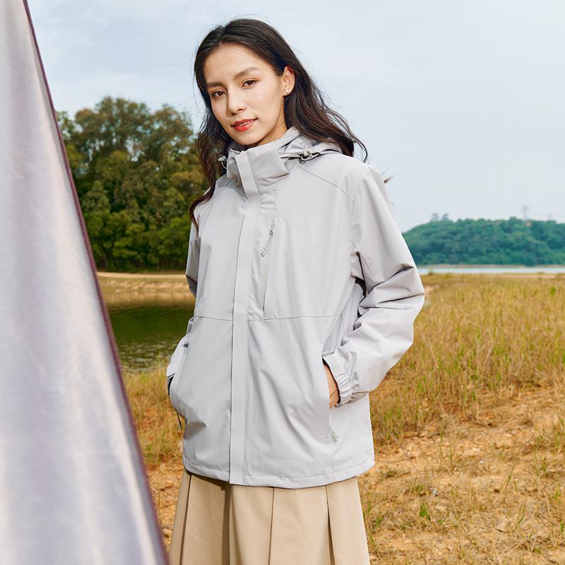 

Унисекс Куртка 3-в-1 для активного отдыха со съемной подкладкой - Ветрозащитная, Водонепроницаемая, Возможен индивидуальный логотип Special Size Additional Charge (6XL, 7XL)