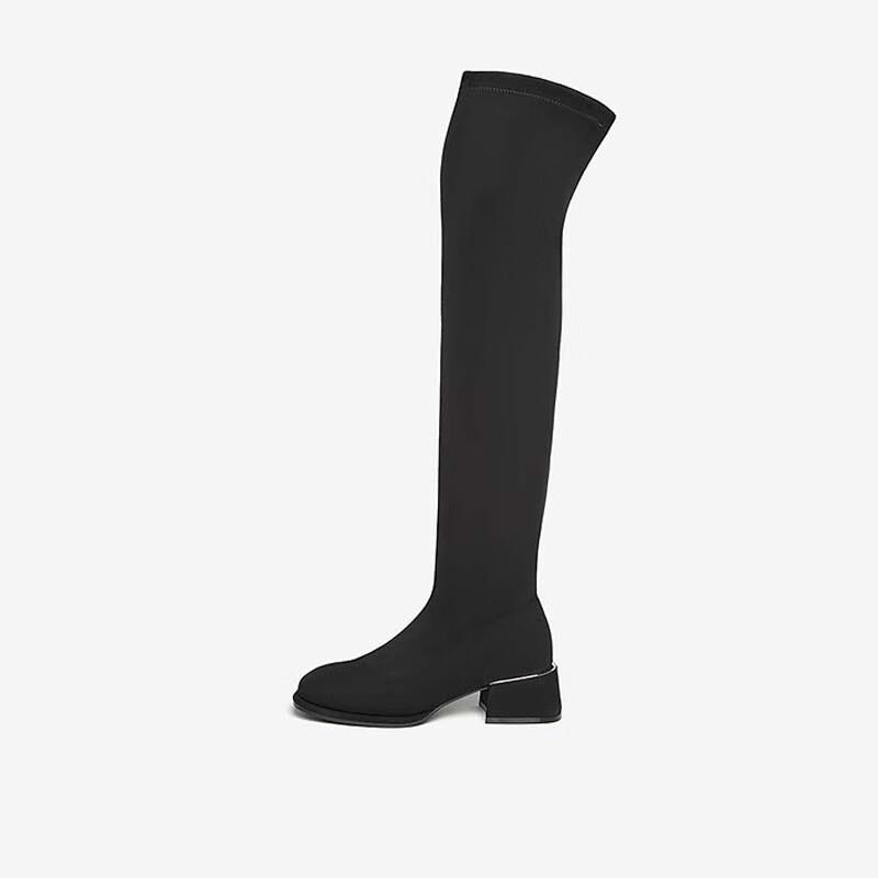 BASTO Women s Over-the-Knee Warm Stretch Boots 35