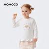 MOMOCO Girls' Fleece-Lined Thermal Base Layer Top