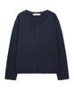 UNGIMMICK Layered Henley T-Shirt (Navy)