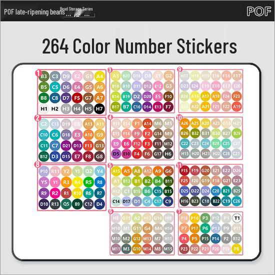 Pinbeads Fusion Beans Refill Pack: All-Color Series, 1000 Beads (2.6mm) for DIY Puzzle Crafting