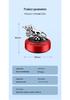 Solar-Powered Wall Street Bull Car Air Freshener: Automatic Rotating Aroma Ornament with Long-Lasting Light Fragrance.